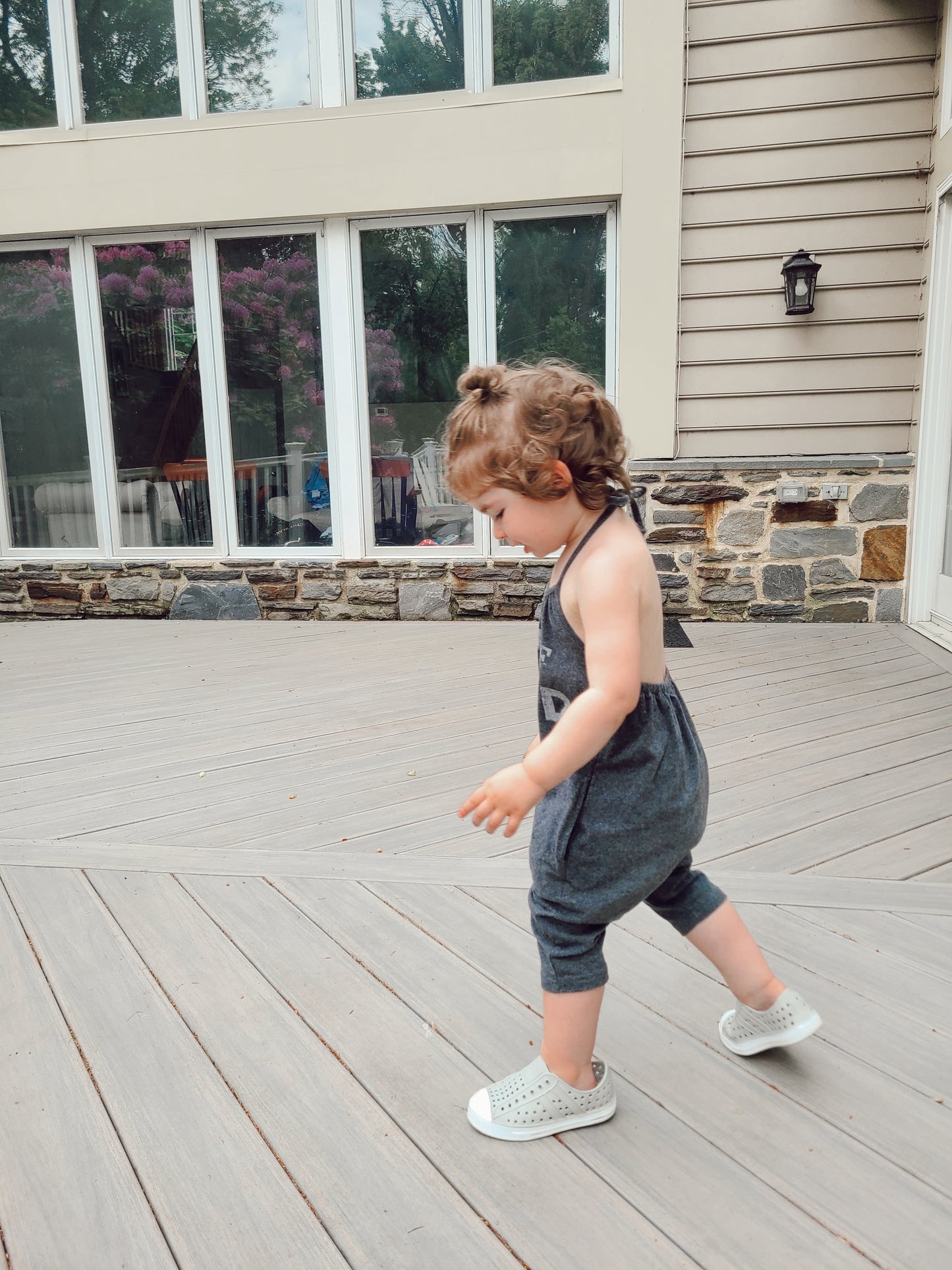 On the Road Again toddler Romper