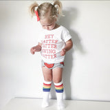 Hey Batter Batter Swing Batter Toddler T-Shirt (2T - 5/6T)