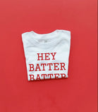 Hey Batter Batter Swing Batter Toddler T-Shirt (2T - 5/6T)