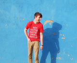 Hey Batter Batter Swing Batter — Adult Baseball Game Day Tee