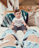 “Cries Wolf” Baby Onesie – Funny Infant Bodysuit