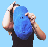 Magic Stars Hand-Embroidered Hat – Denim, Blue, Green, Yellow, Red, Tan & Oat