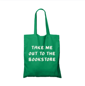 Green Canvas Tote Bag –