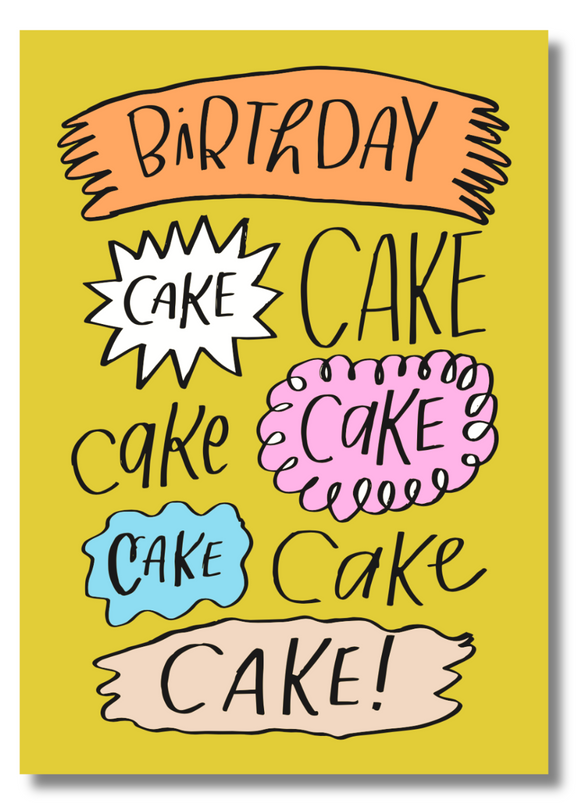 Birthday Cake Cake Cake Cake Cake Cake Funny Rihanna-Inspired Birthday Card
