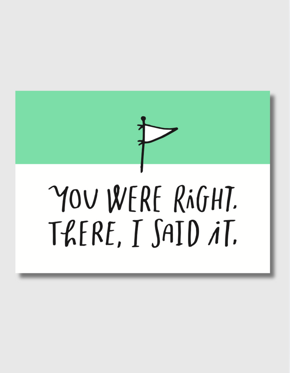 Funny Apology Card – 