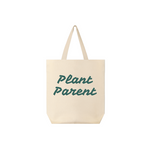 Load image into Gallery viewer, Plant Parent Canvas Tote Bag – Funny Eco-Friendly Tote for Gardeners &amp; Plant Lovers
