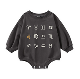 Custom Zodiac Bubble Romper – Choose Your Baby’s Astrology Sign