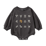Custom Zodiac Bubble Romper – Choose Your Baby’s Astrology Sign