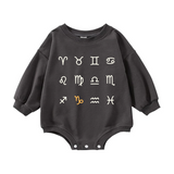 Custom Zodiac Bubble Romper – Choose Your Baby’s Astrology Sign
