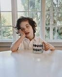 Rough Night Glass Mug | Funny Coffee Mug | Clear Glass Mug for Tired Mornings | Handmade by In Good Fun