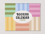 Load image into Gallery viewer, Undated Reading Trackers Calendar – Fill-In-The-Blank Months | Bookish Wall Calendar | Reading Trackers | Gift for Bookworms
