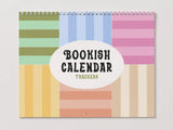 Undated Reading Trackers Calendar – Fill-In-The-Blank Months | Bookish Wall Calendar | Reading Trackers | Gift for Bookworms