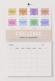Undated Bookish Reading Challenge Calendar – Monthly Reading Prompts | Fill-In Calendar | Cozy Gift for Readers | Book Tracker