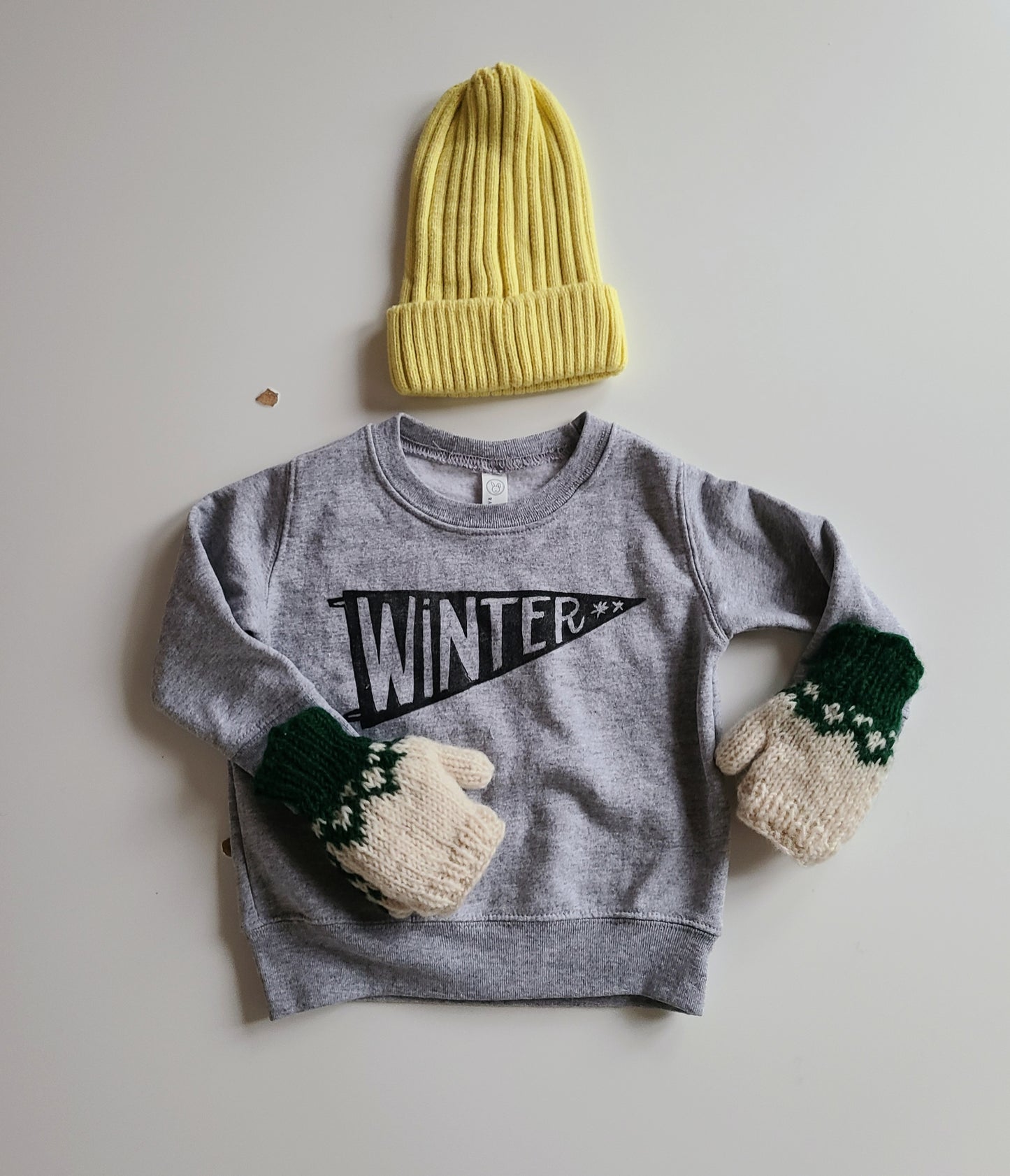 Winter TODDLER crewneck sweatshirt