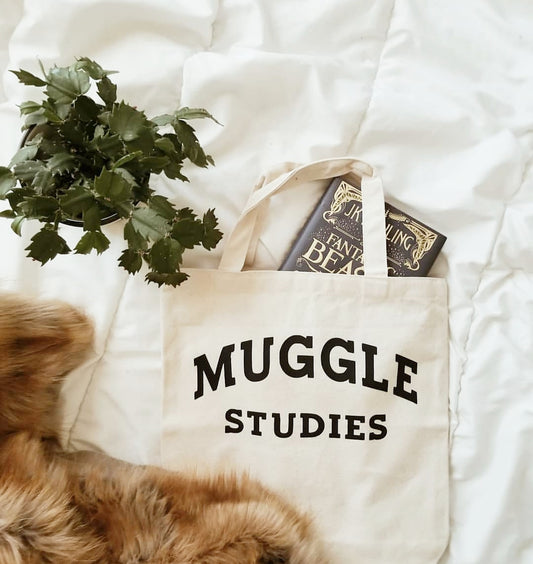 Muggle Studies tote bag
