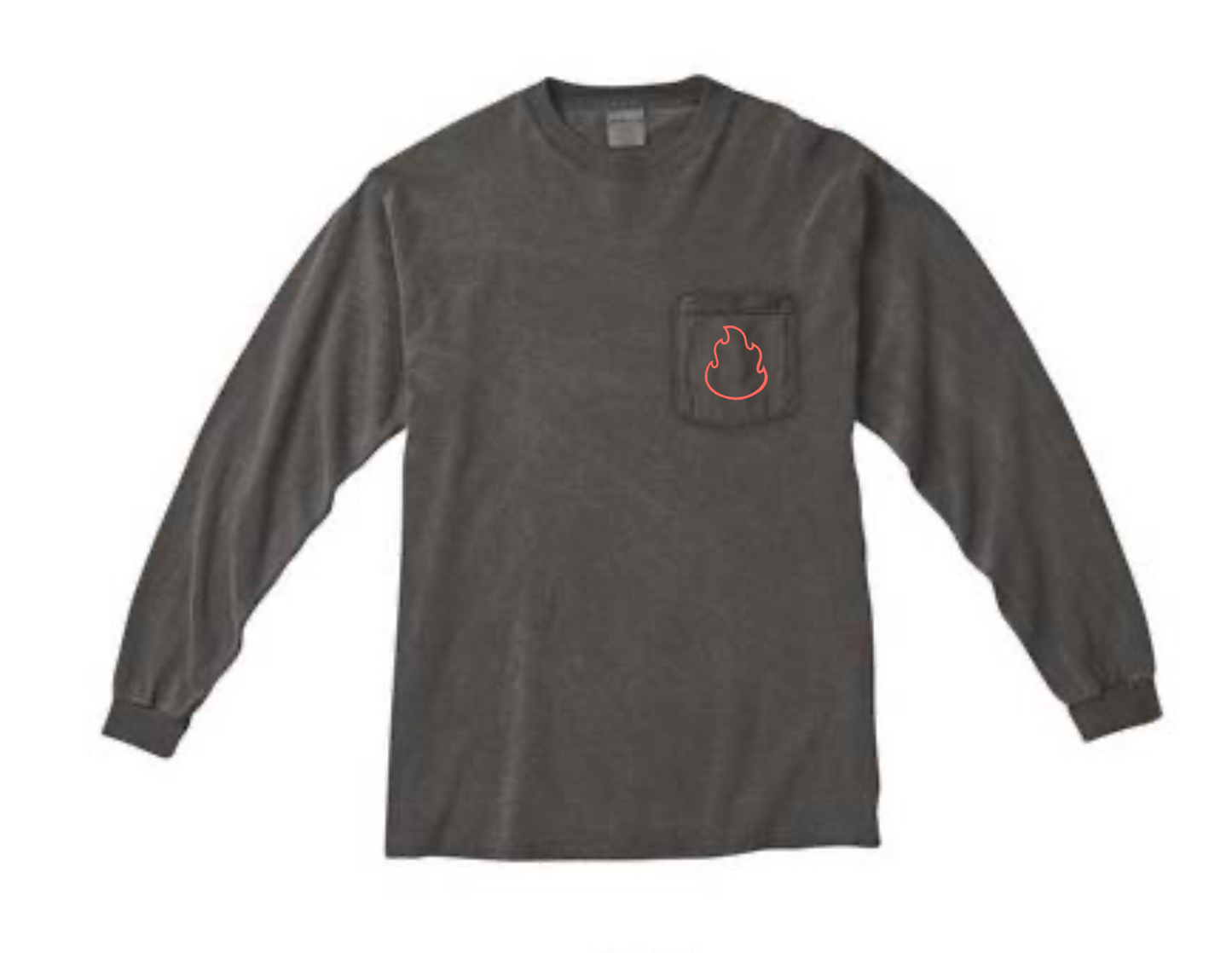 See you in hell pocket long sleeve tee