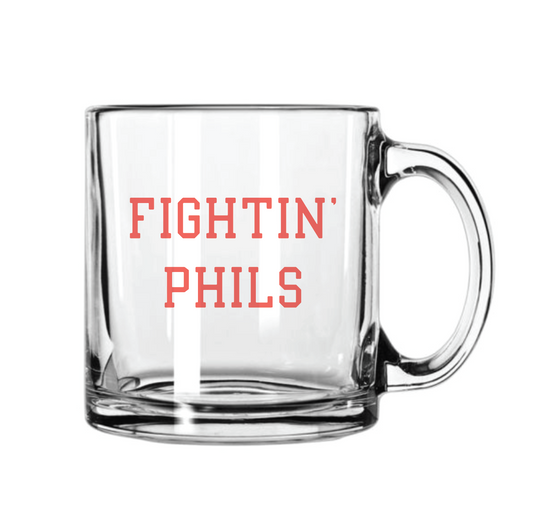 Fightin' Phils Glass mug