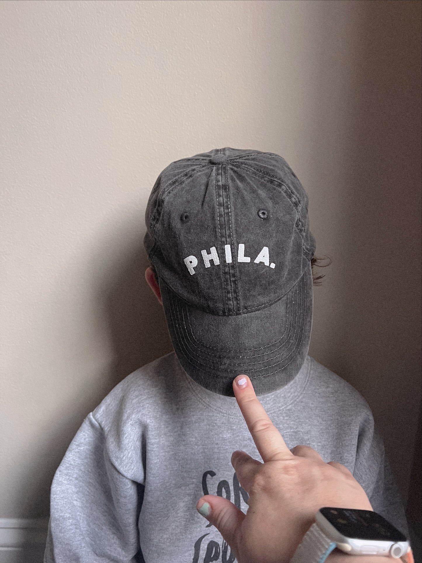 Black Philadelphia hat